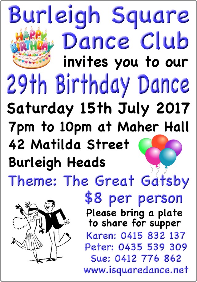29th Birthday Flyer 2017
