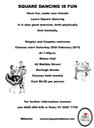 Enjoy Square Dancing with us in 2012