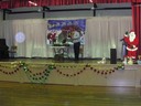 Dougal on stage