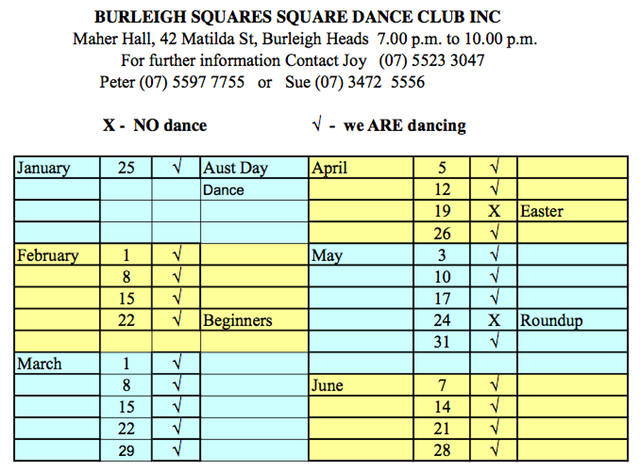 Copy of Calendar Jan to June 2014