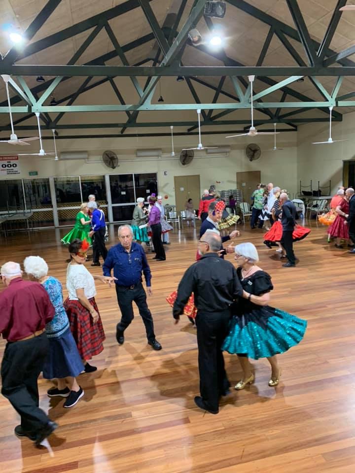 Dancers at birthday party