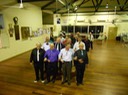 Men rounding up
